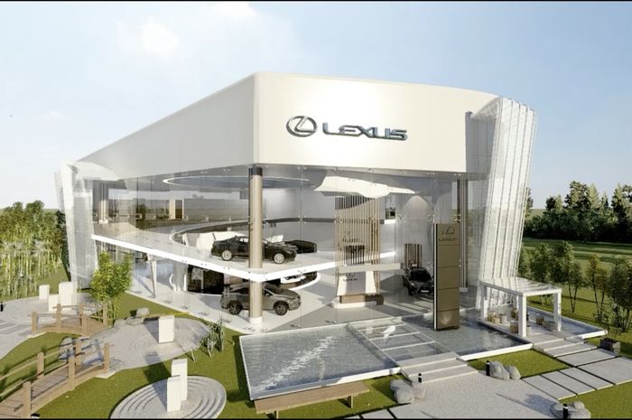 Lexus Experience virtual gallery tampak depan