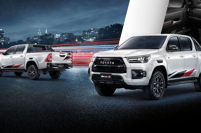 Toyota Hilux Revo GR Sport meluncur di Thailand. Ada dua varian, 2WD dan 4WD.