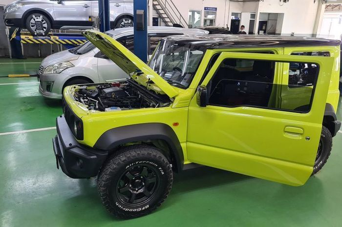 Suzuki Jimny generasi 4 recall karena masalah kabel