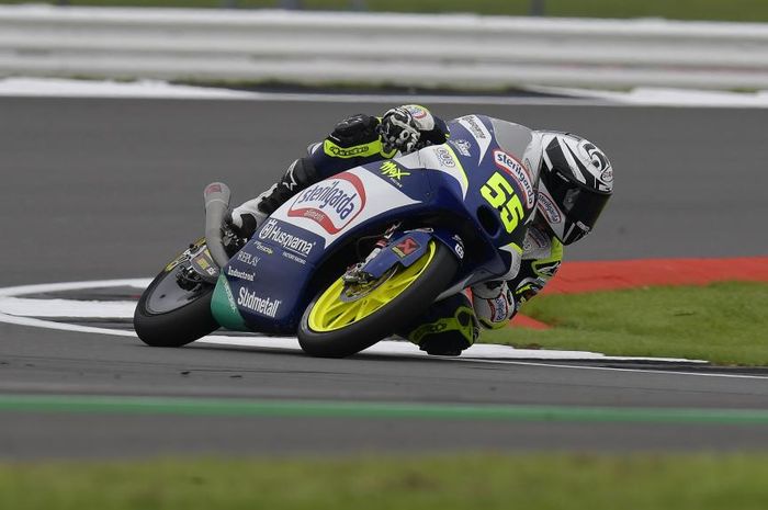 Romano Fenati masih kuasai posisi teratas usai sesi FP2 Moto3 Inggris, Jumat (27/08/2021).