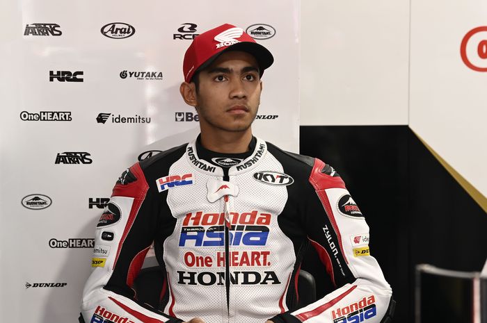 Andi Farid Izdihar alias Andi Gilang gagal ikut Moto3 Inggris 2021