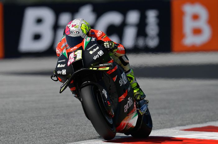 Aleix Espargaro mencetak sejarah di MotoGP Inggris 2021.