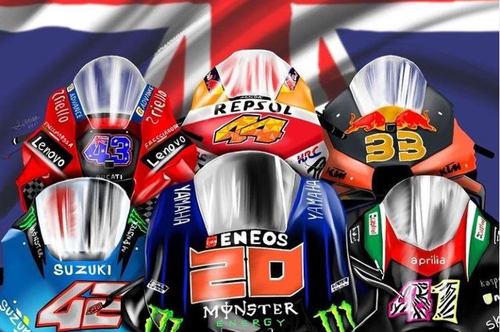 Rekor unik di MotoGP Inggris 2021