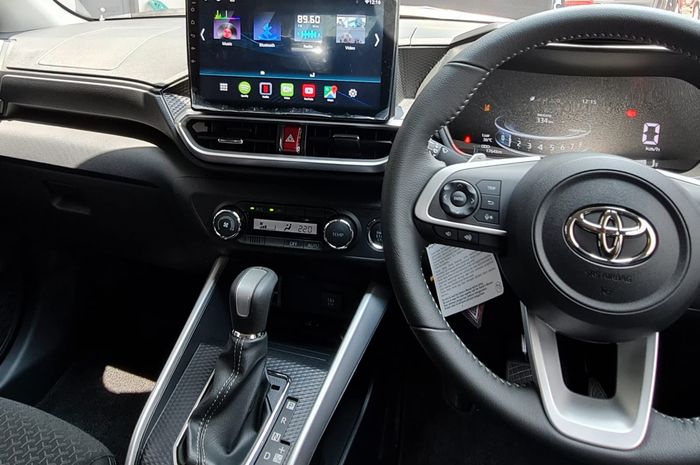 Head unit android lansiran Dynavin untuk Toyota Raize