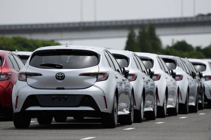 Ilustrasi, jumlah mobil yang diproduksi Toyota yang dipangkas hingga 40 persen untuk September 2021