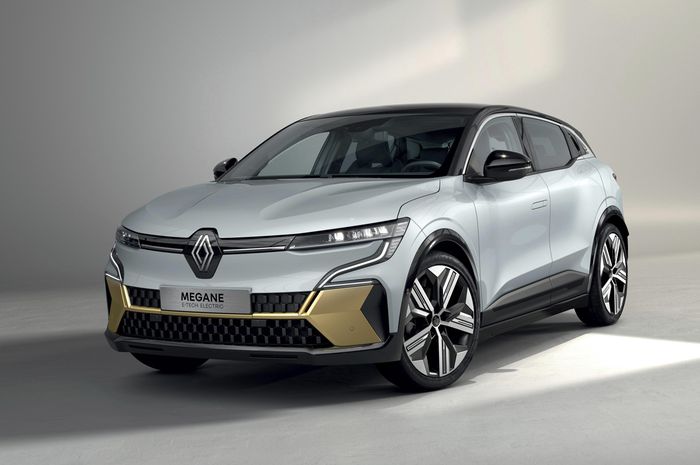 Renault Megane E-Tech Electric meluncur di IAA Mobility 2021.