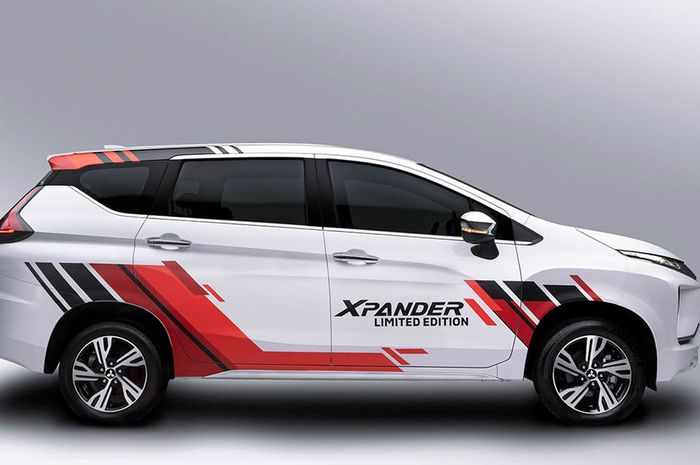 Mitsubishi Xpander Limited Edition mendapatkan decal bergaya sporty