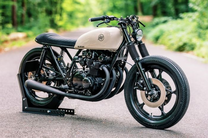 Suzuki GS750 kustom dari AMP Motorcycles