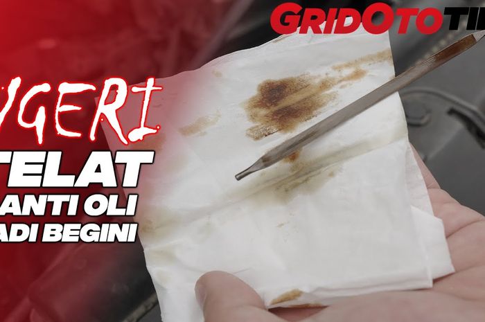 Video cara cek kualitas oli mesin mobil