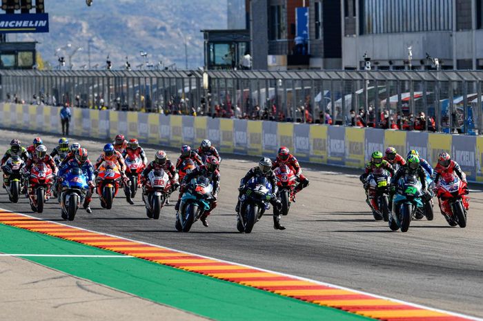Sirkuit Motorland Aragon menjadi peluang untuk Marc Marquez cegah Fabio Quartararo raih poin penuh di MotoGP Aragon 2021