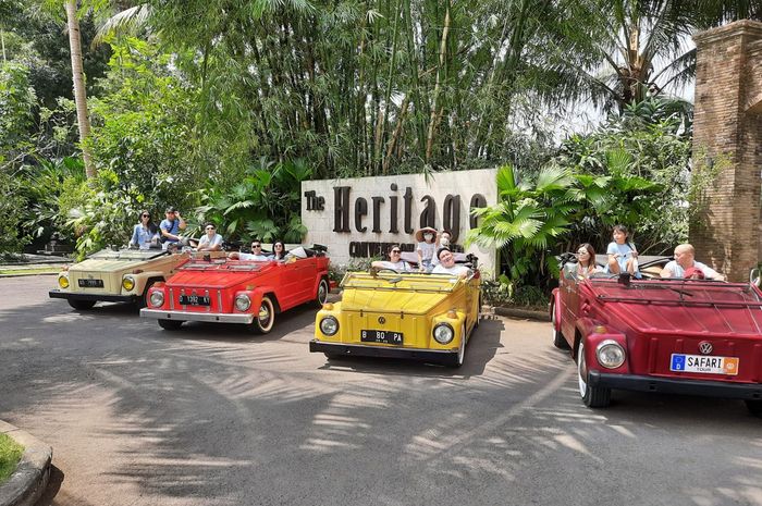 Berwisata sambil bernostalgia di kawasan Candi Borobudur naik VW Safari