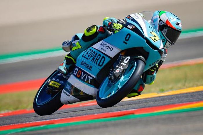 Dennis Foggia mengulang kesuksesannya di FP2 Moto3 San Marino 2021. 