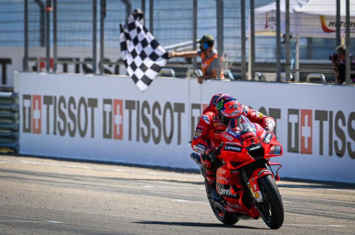 Francesco Bagnaia menang MotoGP Aragon 2021