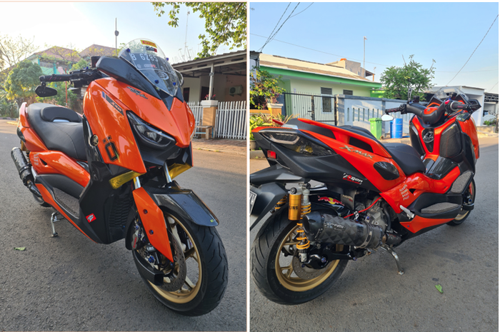 Yamaha XMAX Tampil Maskulin, Modifikasi Padukan Aura Racy Plus Elegan