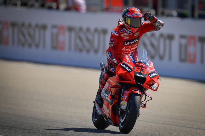 Francesco Bagnaia punya kans sangat besar untuk kembali menang di MotoGP San Marino 2021 akhir pekan ini. 