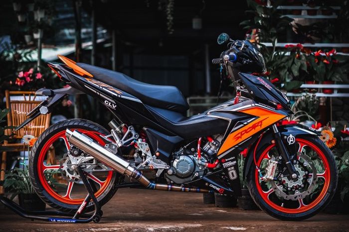 Modifikasi Honda Supra GTR 150 