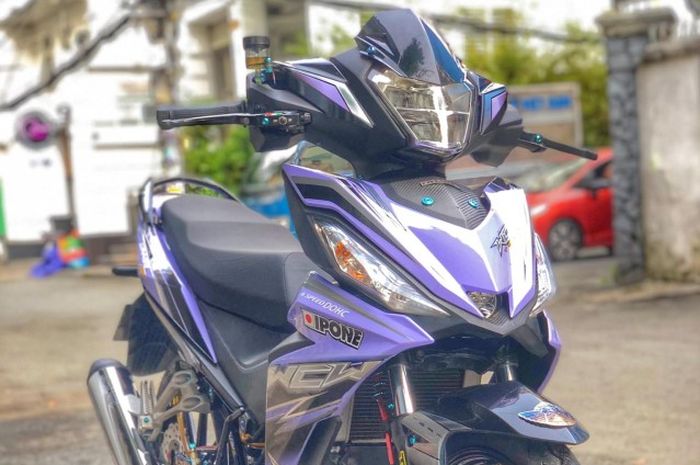 Modifikasi Honda Supra GTR 150 