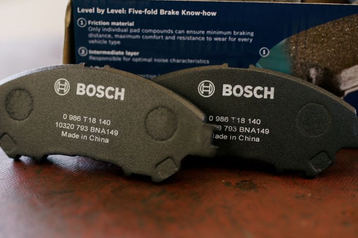 Bosch Brake Pad Reliable Braking Performance, harga mulai Rp 170 ribu