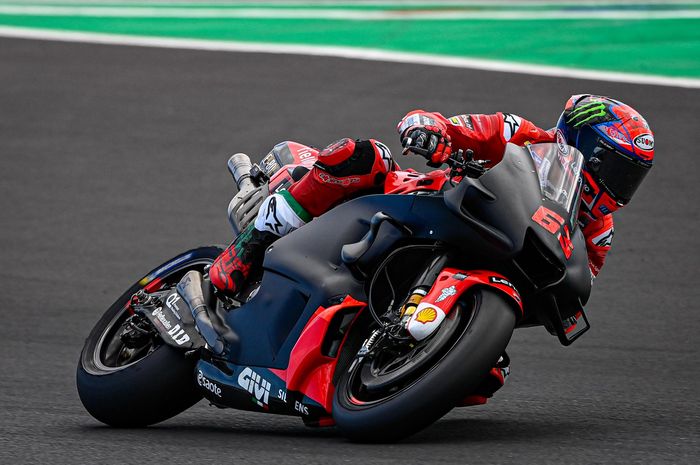 Francesco Bagnaia tercepat di Tes MotoGP Misano hari pertama dengan aero fairing 2022