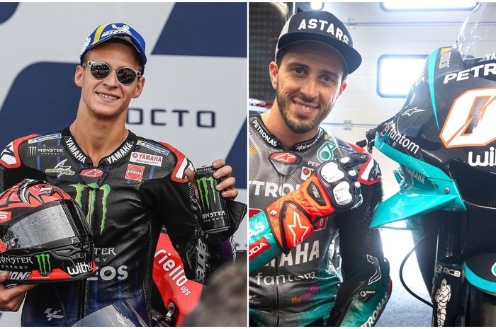 Fabio Quartararo ingin Andrea Dovizioso kasih bocoran rahasia Ducati ke tim Yamaha.