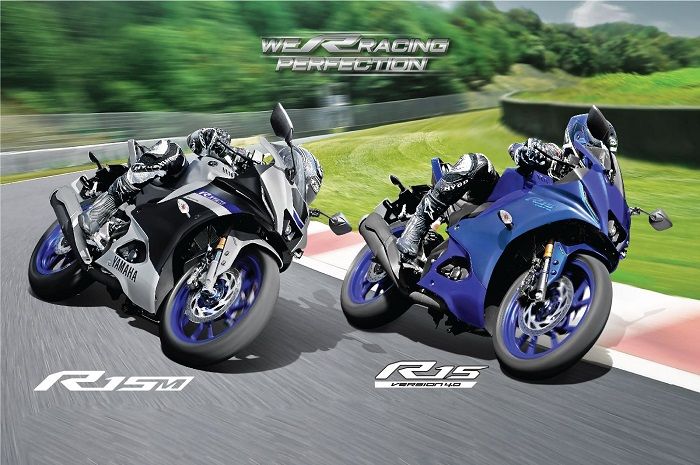 Dua motor sport baru meluncur, yaitu Yamaha R15 dan R15M.