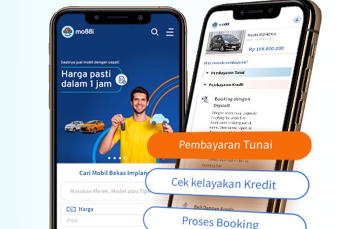 Ilustrasi aplikasi mo88i dari mobil88