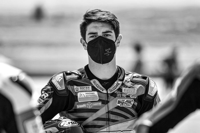 Dean Berta Vinales, sepupu Maverick Vinales meninggal dunia usai kecelakaan parah di WSSP 300 Jerez 2021 race 1 (25/9) 