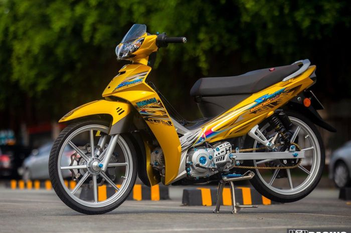 Modifikasi Yamaha Vega R yang super istimewa