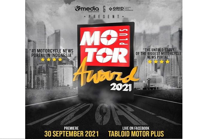 MOTOR Plus Award (MPA) 2021 digelar sebentar lagi, segini banyaknya motor yang masuk penghargaan.
