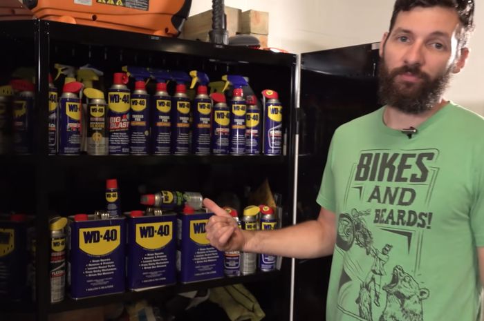 Eksperimen mencari fungsi lain dari WD-40.