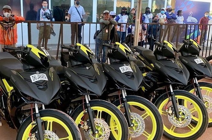 Yamaha MX-King ada kelas untuk Beregu dan Modifikasi di ajang PON Balap Motor 2020. 