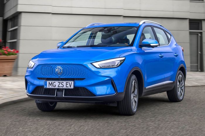 MG ZS EV facelift diprediksi bakal meluncur di ajang GIIAS 2023