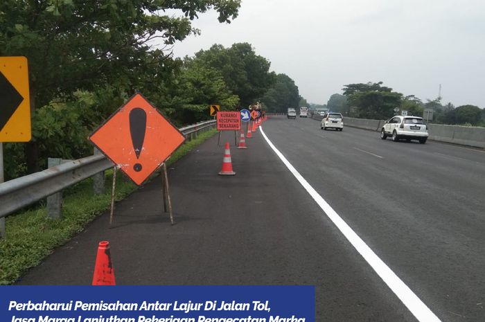Jasa Marga lakukan proyek pengecatan di Tol Cipularang dan Padaleunyi
