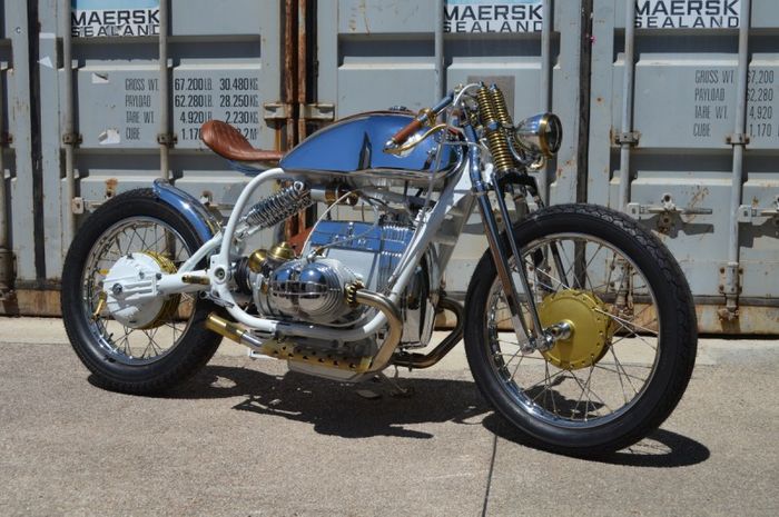 BMW R100 cafe bobber garapan Lord Drake Kustoms