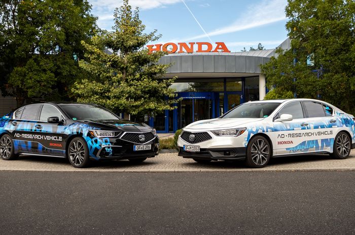 Honda tampilkan teknologi otonom di ITS World Congress 2021.