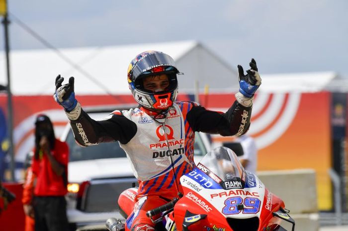 Pembalap rookie tim Pramac Racing, Jorge Martin.