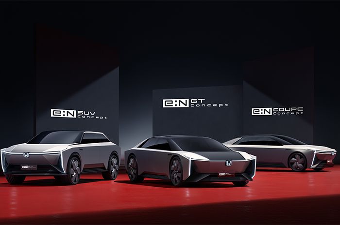 Tiga mobil listrik konsep terbaru Honda di China.