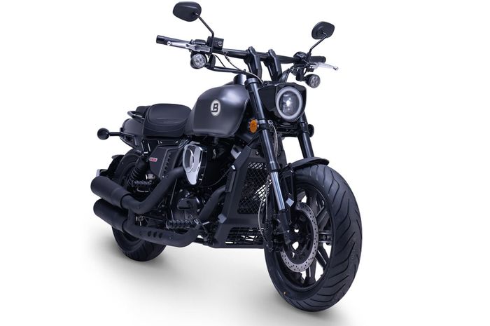 Hampir-Davidson gagah bikinan Bluroc Motorcycle, namanya Bluroc V-Bob 250.