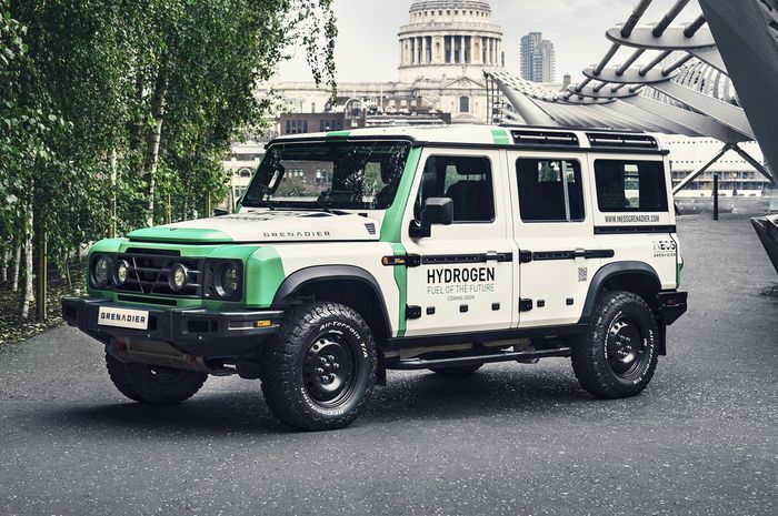 Ineos siap mengembangkan Grenadier 4x4 versi hidrogen.