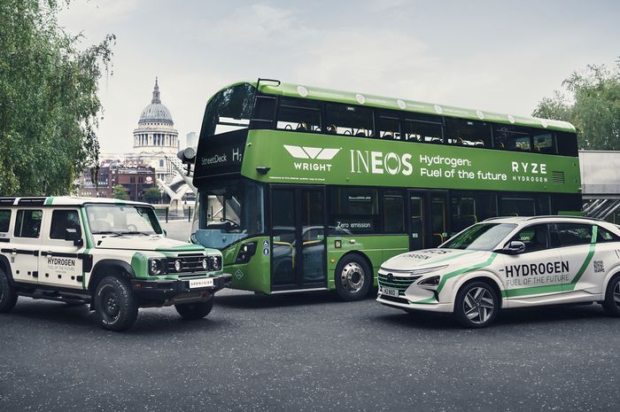 Ineos akan memakai teknologi hidrogen dari Hyundai.