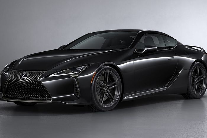 Lexus LC Coupe Black Inspiration hadir di Inggris dengan bodi gelap 