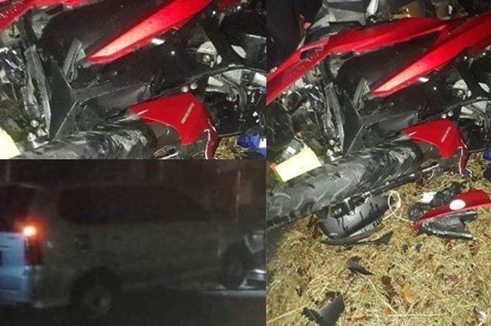 Daihatsu Xenia ditinggal pemilik usai tabrak Honda Vario hingga pengendaranya meninggal dunia