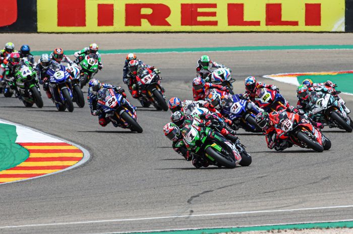 enggak kebagian tiket ke sirkuit Mandalika, siaran langsung WorldSBK Indonesia 2021 bisa dintonton di TV ini