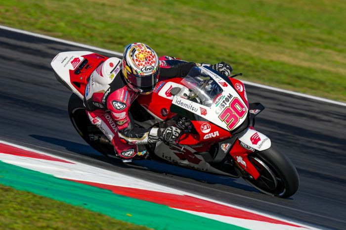 Takaaki Nakagami melesat di sesi warm up MotoGP Emilia Romagna 2021