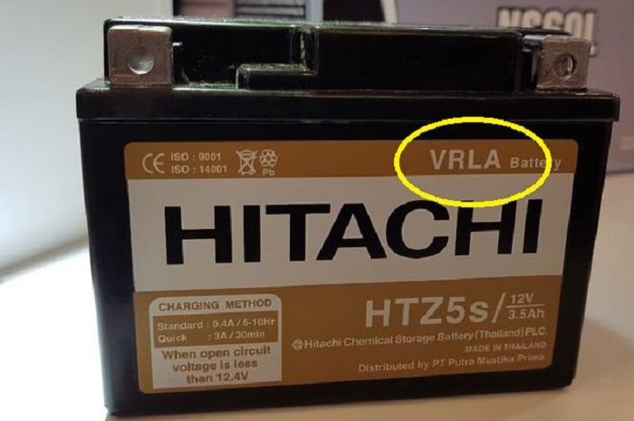 VRLA sendiri merupakan singkatan dari Valve Regulated Lead Acid