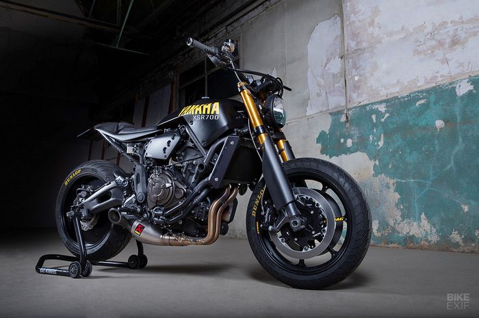 Yamaha XSR700 street tracker 