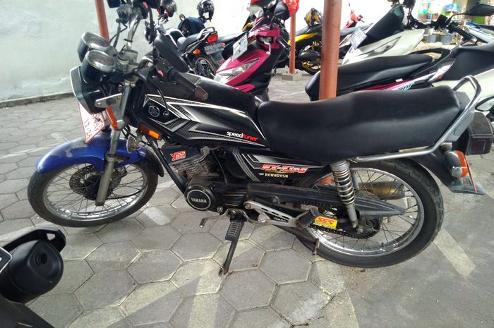 Yamaha RX-King bekas motor dinas dilelang