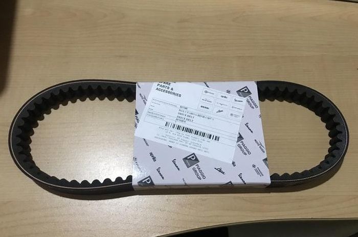 Ilustrasi v-belt asli Vespa matic