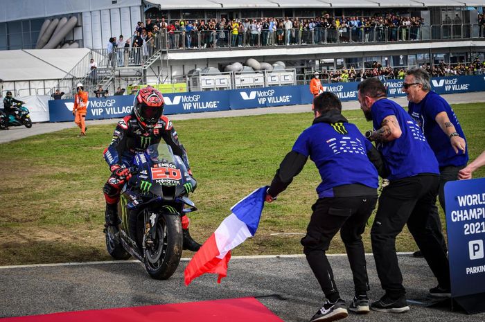 Fabio Quartararo dapat bonus dari Yamaha