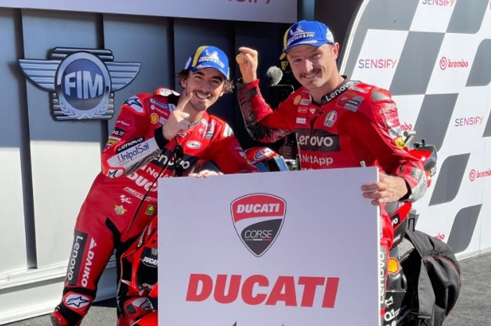 Ducati meraih gelar juara konstruktor MotoGP 2021
